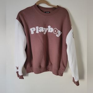 Oversized Playboy Crewneck